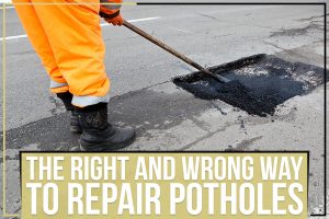 The Right And Wrong Way To Repair Potholes